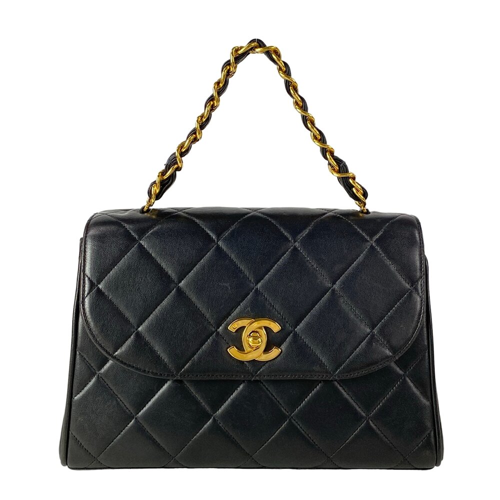 Chanel Trapezoid Bag / Matelasse Handbag